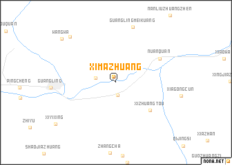 map of Ximazhuang