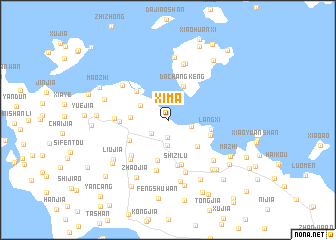 map of Xima