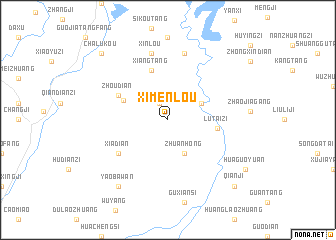 map of Ximenlou
