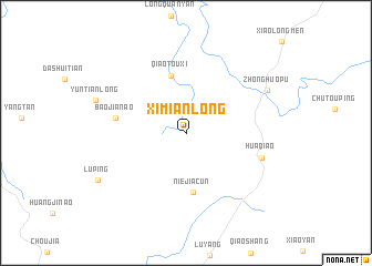 map of Ximianlong