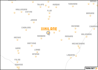 map of Ximilane