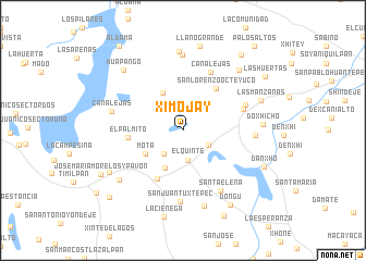 map of Ximojay