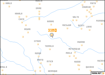 map of Ximo