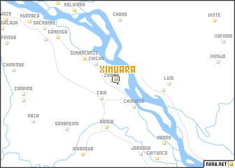 map of Ximuara