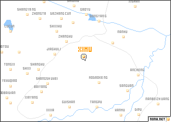 map of Ximu