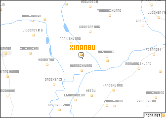 map of Xinanbu