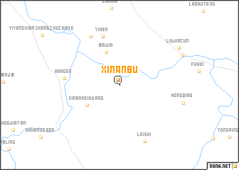 map of Xin\