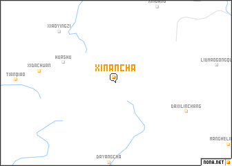 map of Xinancha