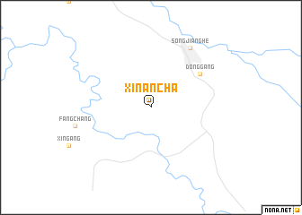 map of Xinancha