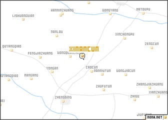 map of Xin\