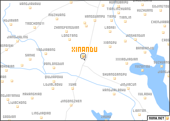 map of Xin\