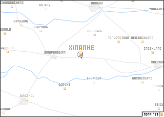 map of Xinanhe