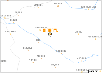 map of Xinanyu