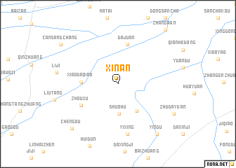 map of Xin\