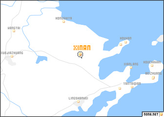 map of Xin\
