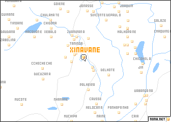 map of Xinavane