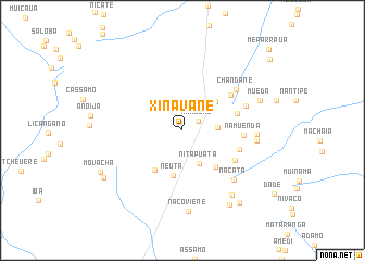 map of Xinavane