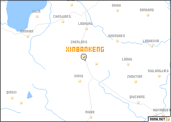 map of Xinbankeng
