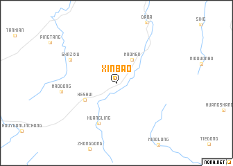 map of Xinbao
