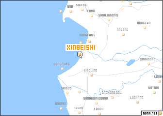 map of Xinbeishi