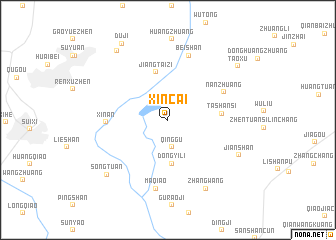 map of Xincai