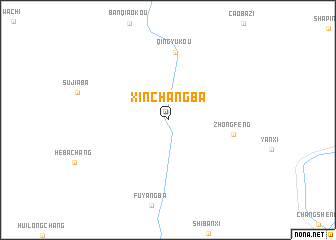 map of Xinchangba