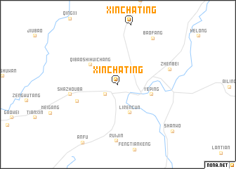 map of Xinchating