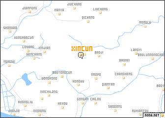 map of Xincun