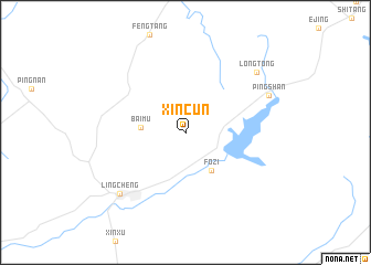 map of Xincun