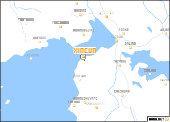 map of Xincun