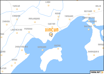 map of Xincun