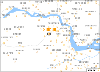 map of Xincun