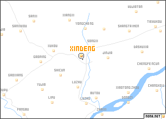 map of Xindeng