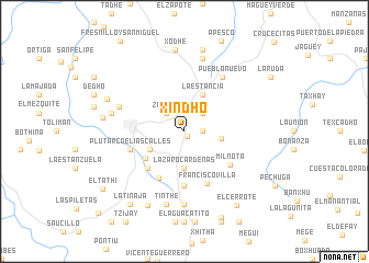 map of Xindho