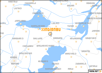 map of Xindianbu