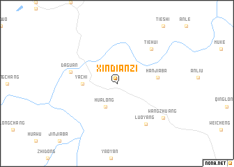 map of Xindianzi