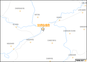 map of Xindian