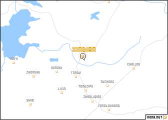 map of Xindian