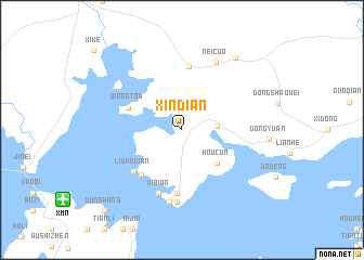 map of Xindian