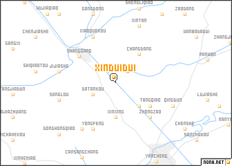 map of Xinduidui