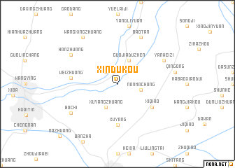 map of Xindukou