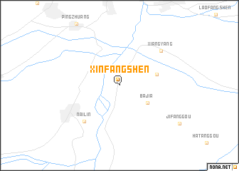 map of Xinfangshen