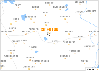 map of Xinfutou