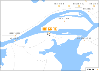 map of Xingang