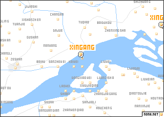 map of Xingang