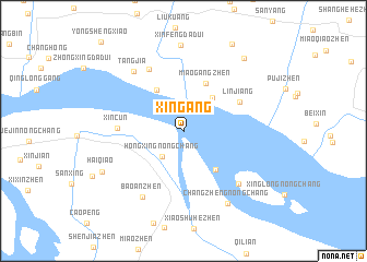 map of Xingang