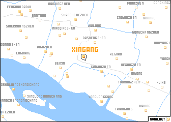 map of Xingang