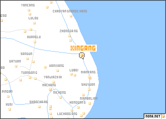 map of Xingang