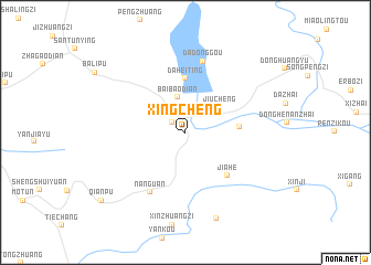 map of Xingcheng
