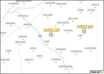 map of Xingcun